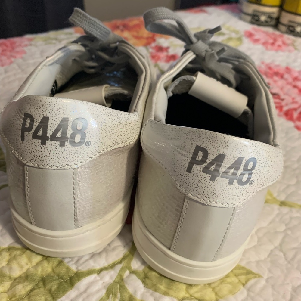 New P448 Leather Sparkle Sneakers